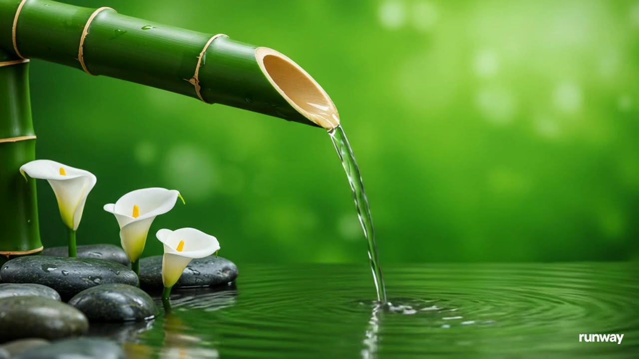 Soothing Piano Relaxation Flow – Calming Water Sounds for Sleep, Peace, and Meditation