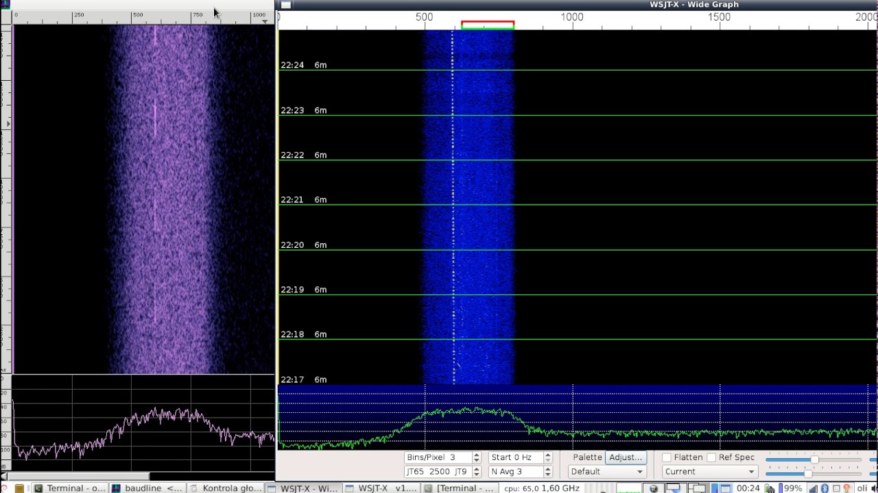 Graves radar - moon echos on 143.050 MHz
