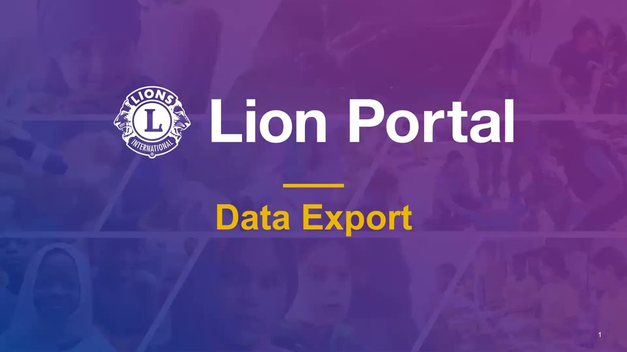 Data Export