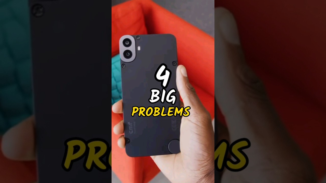 4 Major Cons in CMF Phone 1 #techype #cmfphone1