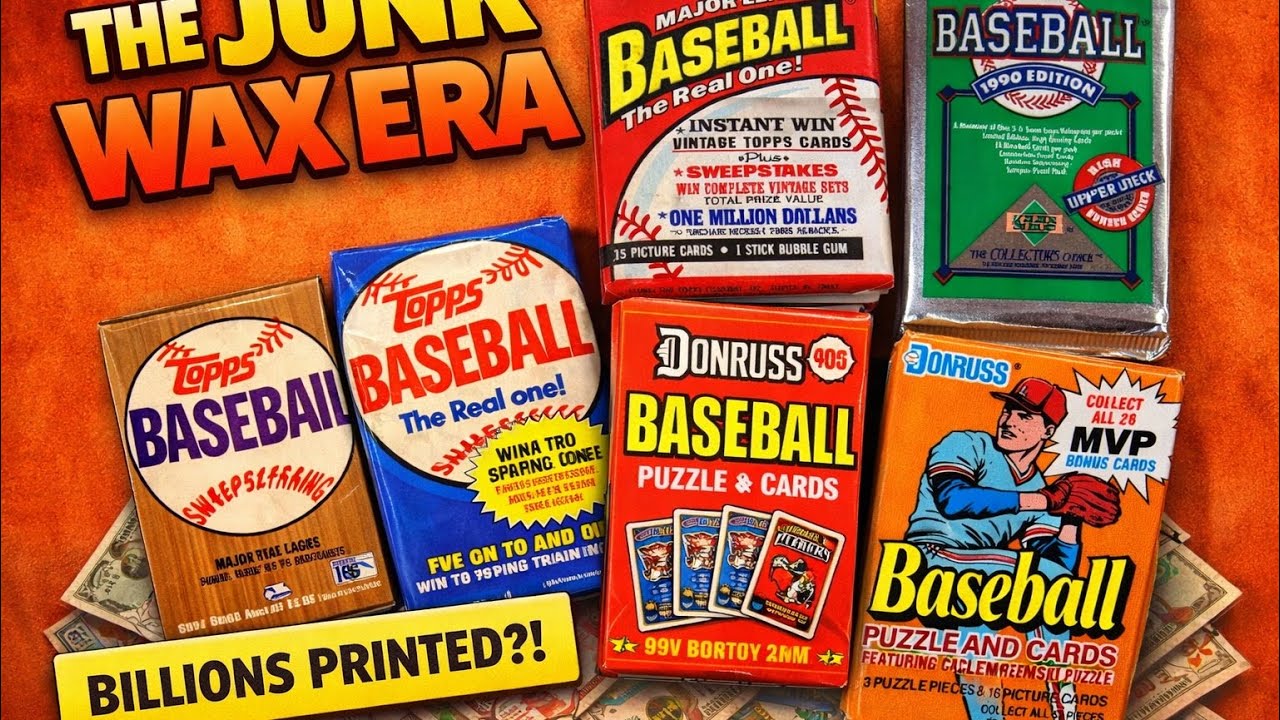 The Junk Wax Era Explained (Why These Baseball Cards Are So Cheap)