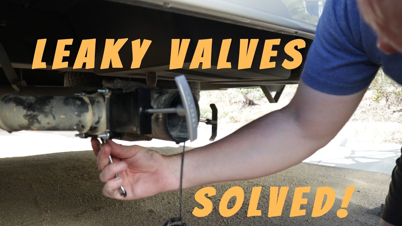 [HOW-TO] RV Dump Valves Fix 🔧(Easy DIY)