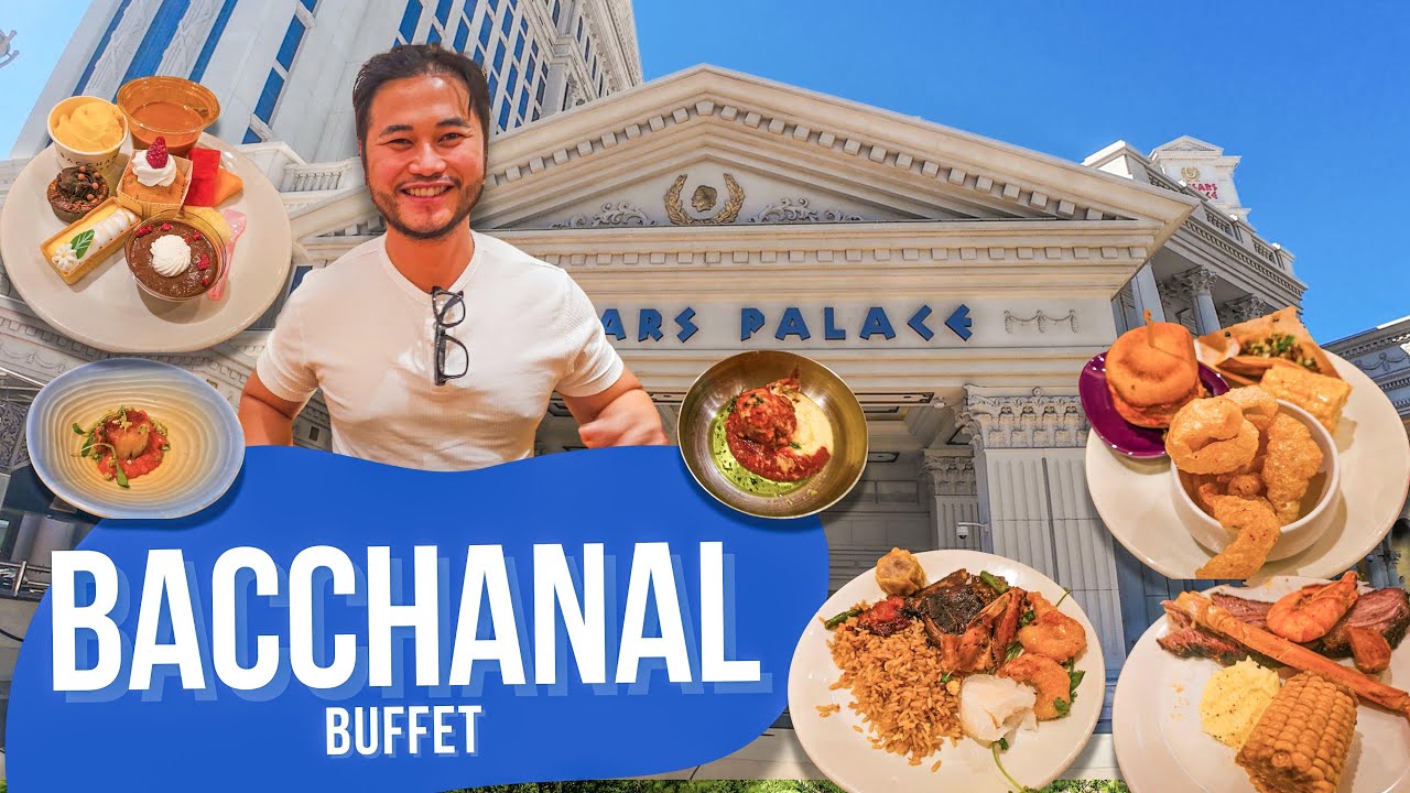 Чего ожидать на Bacchanal Buffet в Caesars Palace