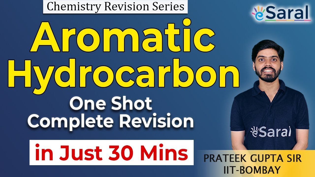 Aromatic Hydrocarbons One Shot Revision| Chemistry Class 11, NEET, JEE | eSaral | Prateek Sir