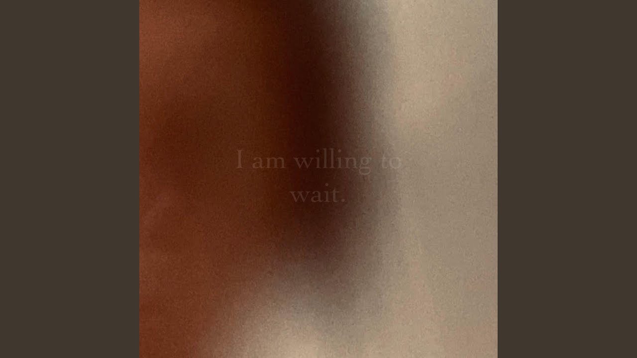 i am willing to wait.