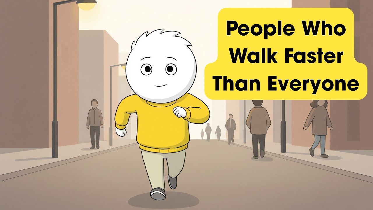 People Who Walk Faster Than Everyone Else (Psychology Explains)