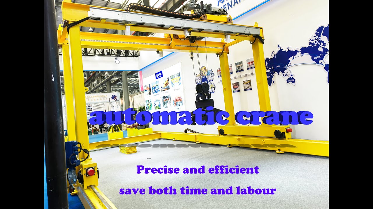 Gantry Crane with fully automatic intelligent system