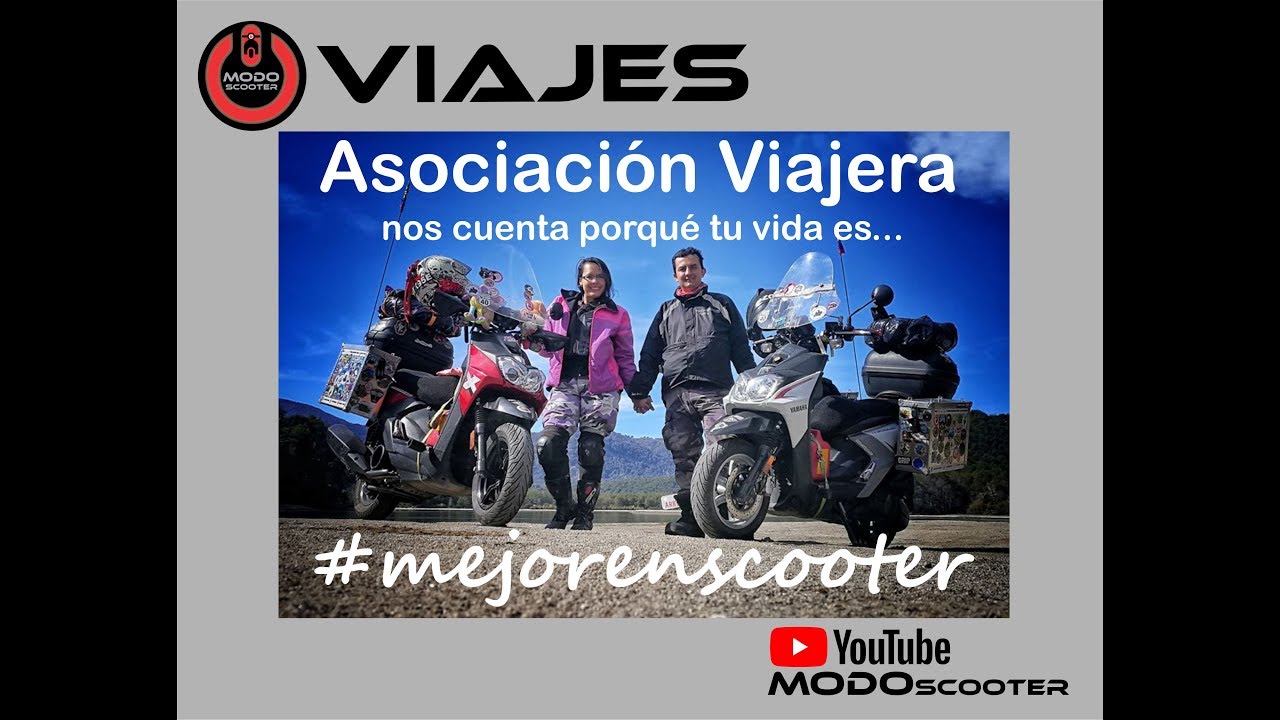 Viajar en scooter, crónica de Asociación viajera!