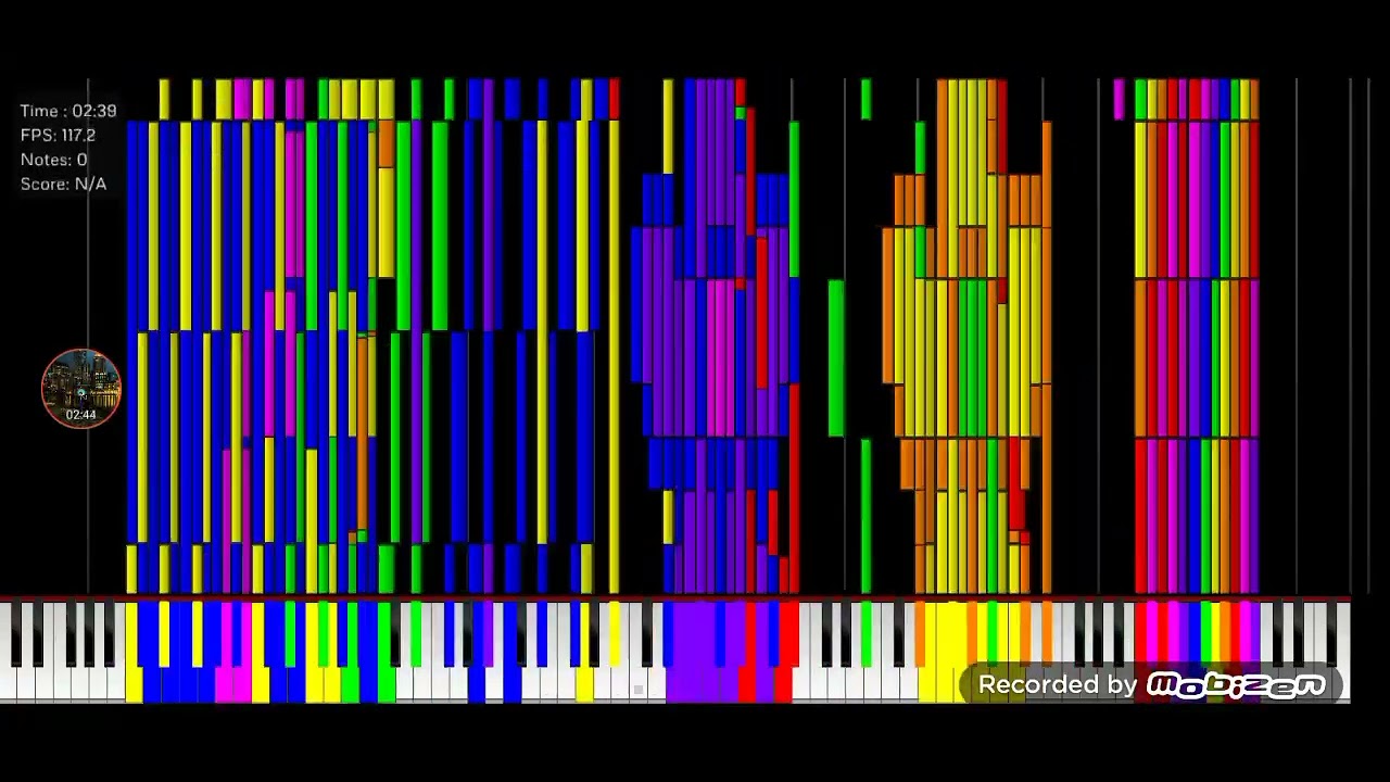 [Black midi]Hatsune Miku - Senbonzakura Collab Unnerfed | Exactly 50 Million notes