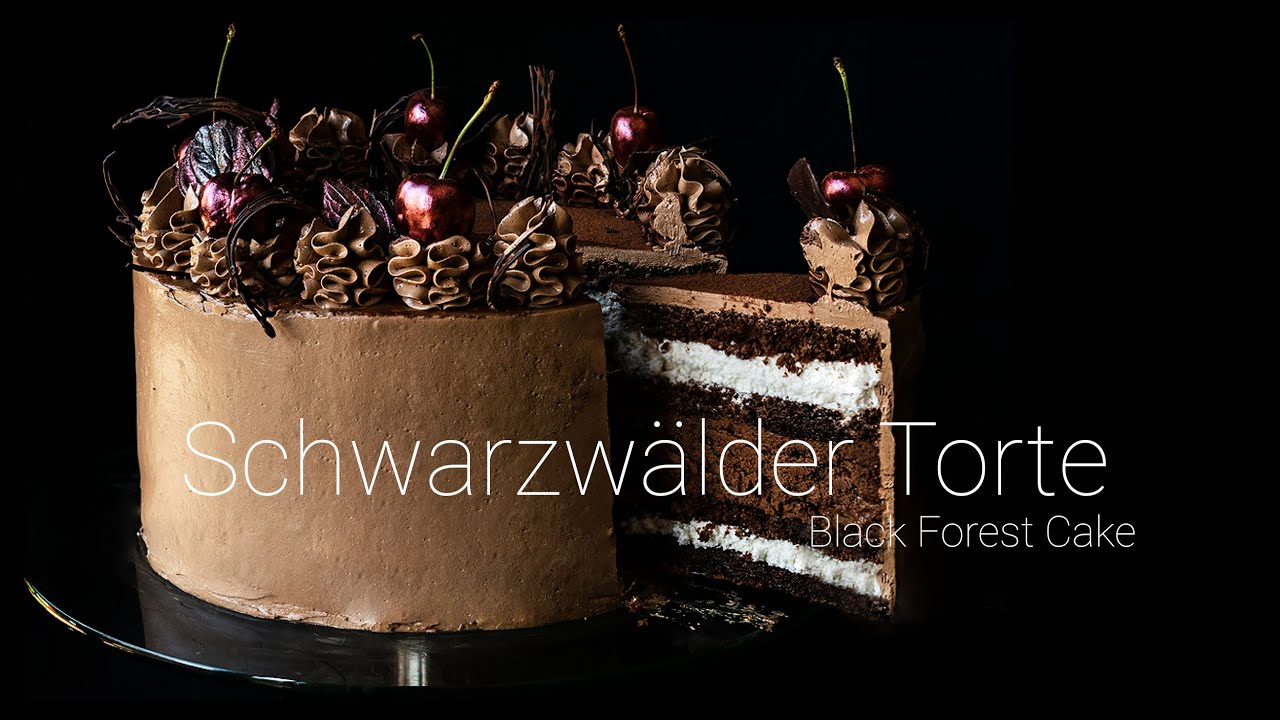 Schwarzwälder Torte - Tarta Selva Negra - Black Forest Cake