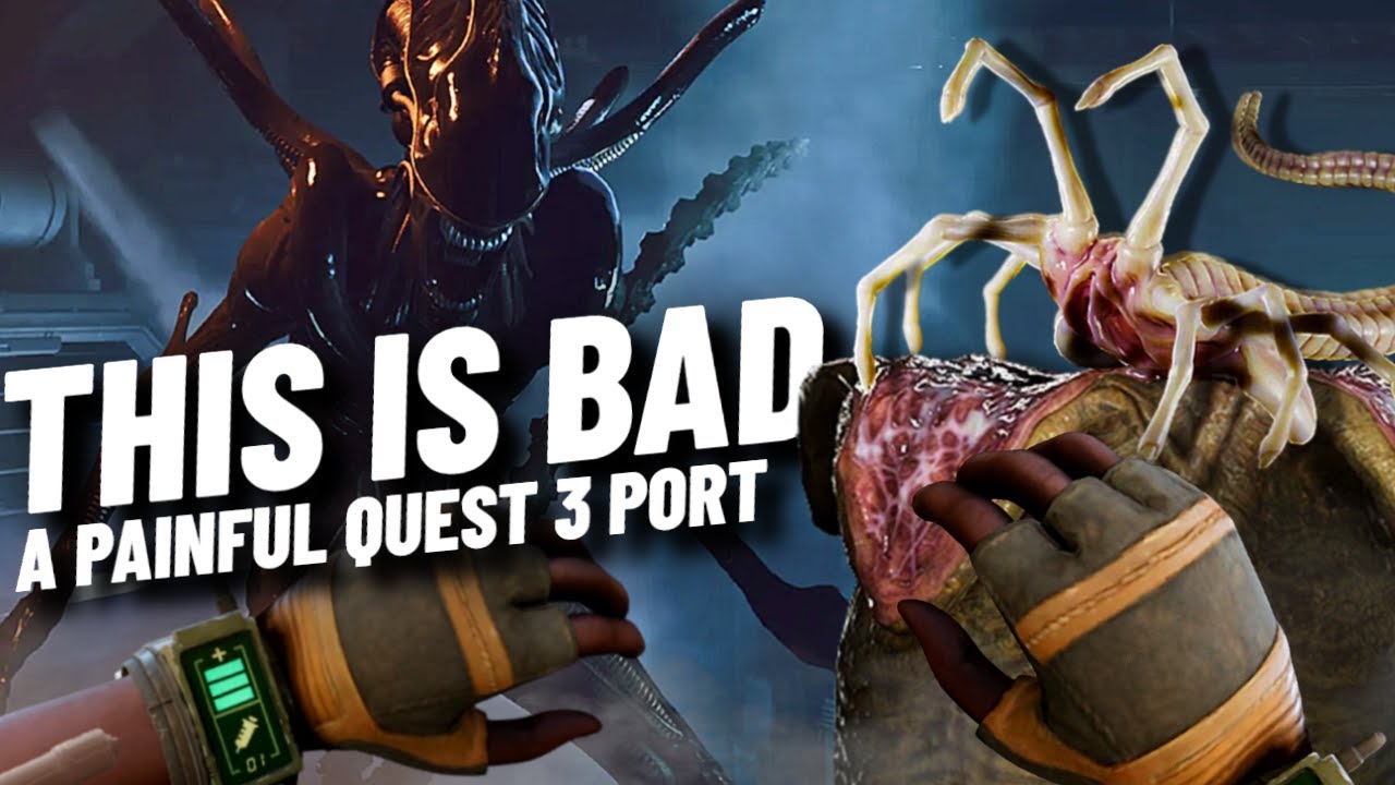 This NEW ALIENS VR Game is ROUGH on Quest 3! // Alien Rogue Incursion Quest 3 Gameplay