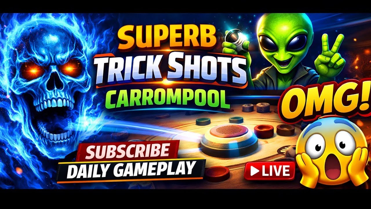 👽🔥Fair Indirect Carrom Show💀🔥Er Nilstar Yt Carrompool Live@ernilstargaming#subscribe#share