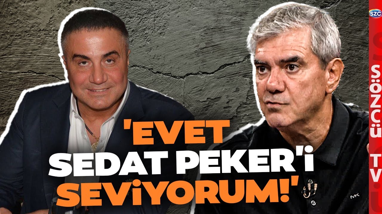 'Sedat Peker'i Seviyorum' Yılmaz Özdil'in Bu Sözleri Gündemden Düşmeyecek! Bomba Sözler