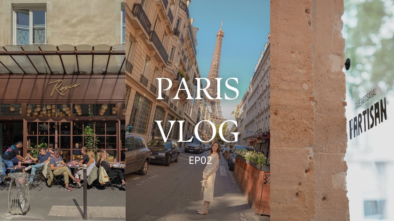 Paris Travel Vlog ep02 | L'Howea: Best place to see Eiffel Tower & Hotel tour | nikki & kiho
