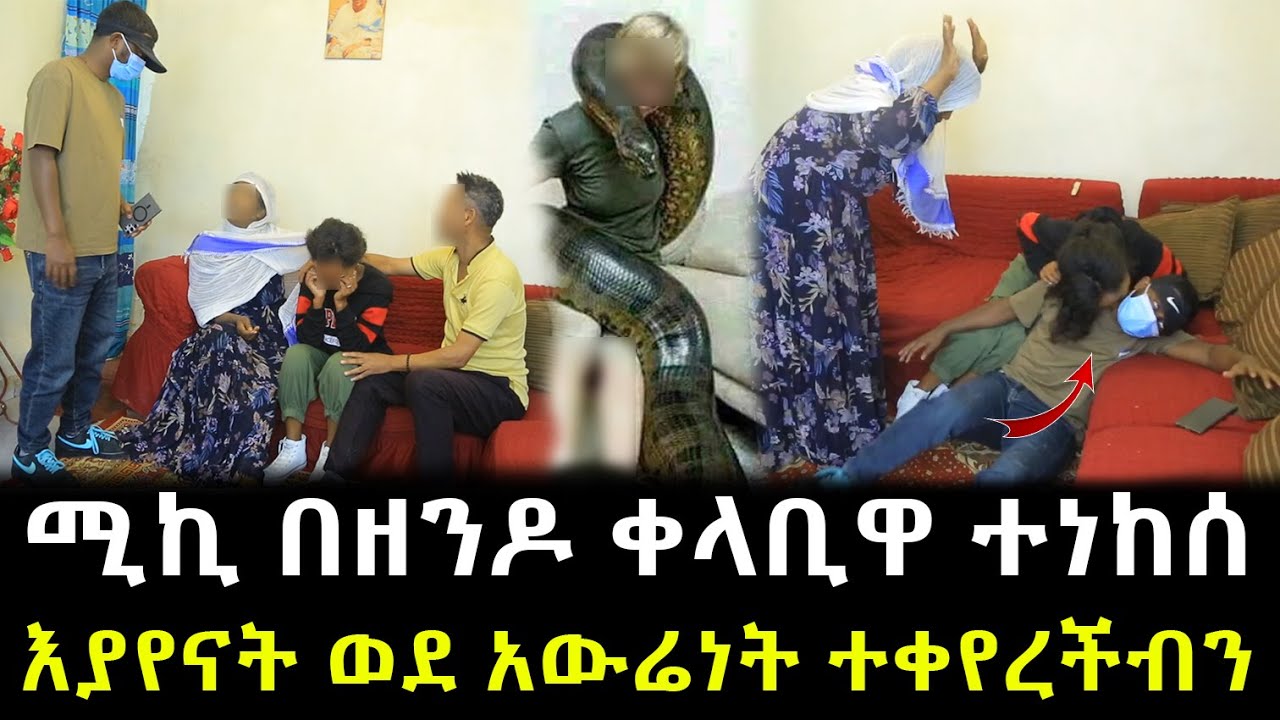 ሚኪ በዘንዶ ቀላቢዋ ተነከሰ ። እያየናት ወደ አውሬነት ተቀረችብን !!