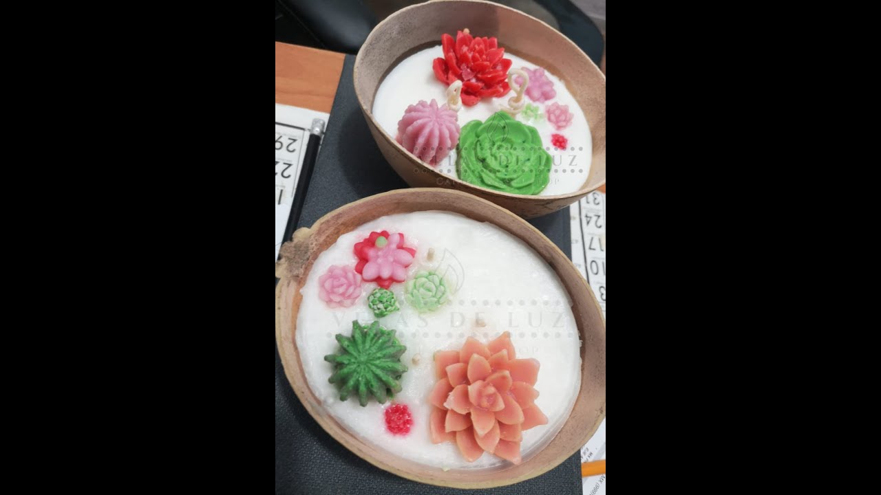 Como hacer una vela aromática tipo terrarium 🌵 🌸