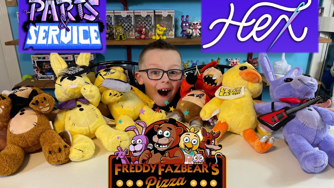 The Most AWESOME FNaF Plushies I’ve Ever Seen!!! (Hex FNaF Plushies)