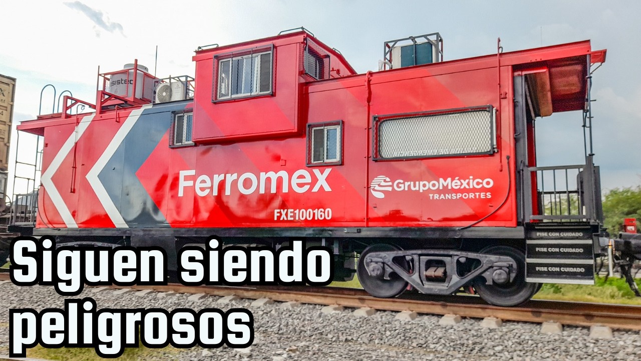 Conoce los CABOOSES, porque iban al final de un tren, su origen, su trabajo y su legado en México