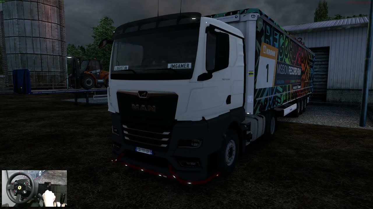 Ruta a Madrid Espa&ntilde;a Desde Swansea Reino Unido Una Noche Casi Sin Trafico | #8 ETS2 TruckersMP