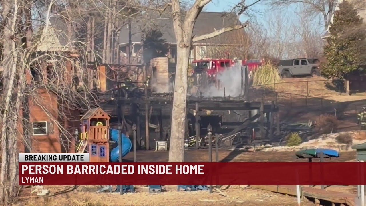 Spartanburg Co. home destroyed by fire amid stand-off