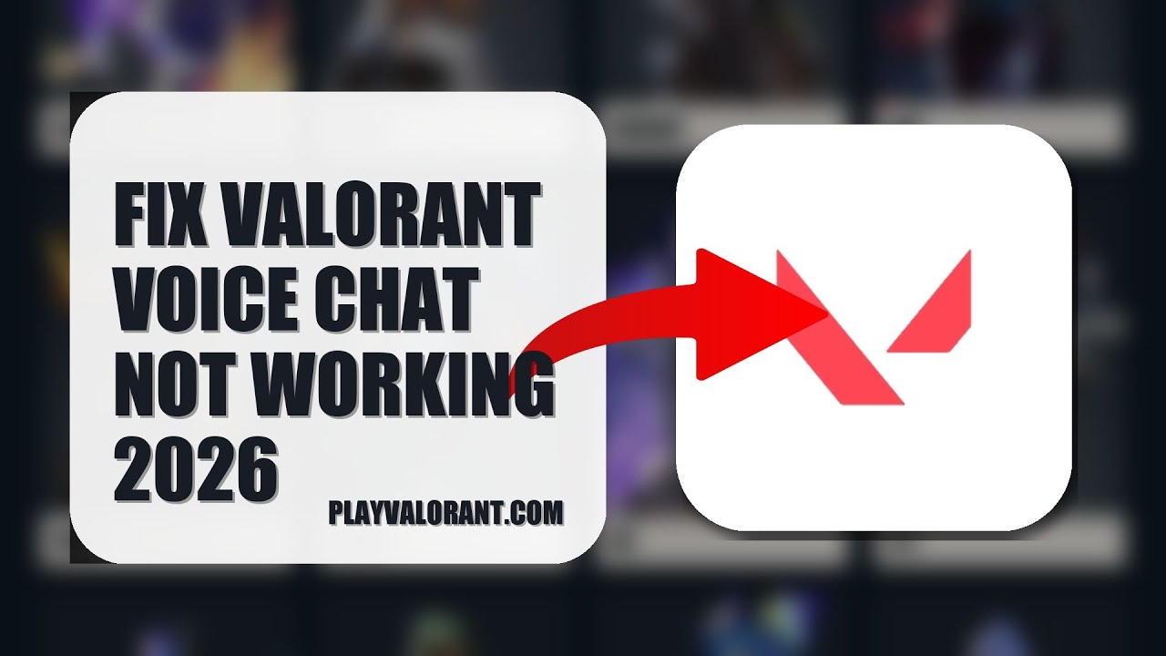 How To Fix Valorant Voice Chat Not Working 2026 (FULL TUTORIAL)