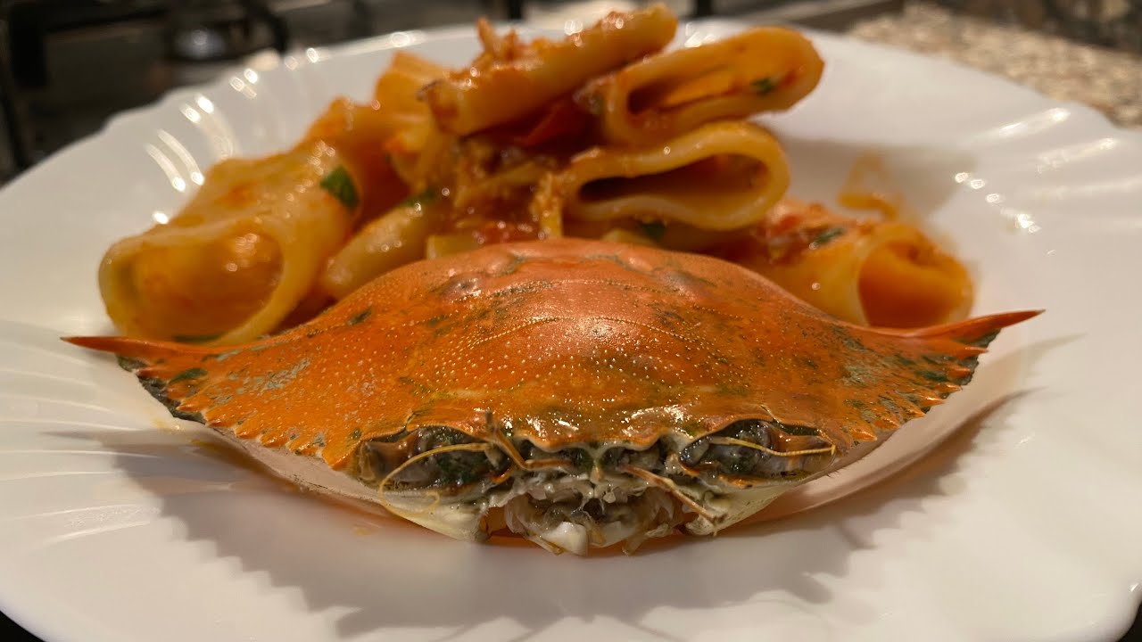 Granchio blu ricette - granchio blu come si cucina - granchio blu come pulirlo - granchio blu pasta