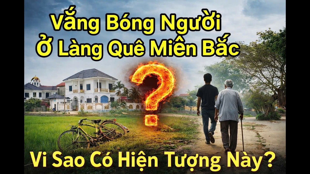 Nông thôn miền Bắc vắng bóng người -Giàu hay Nghèo?