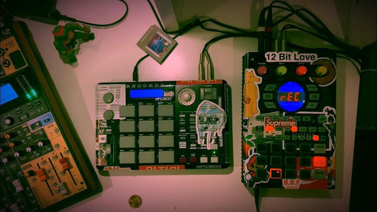 Akai MPC500 Beats Compilation.