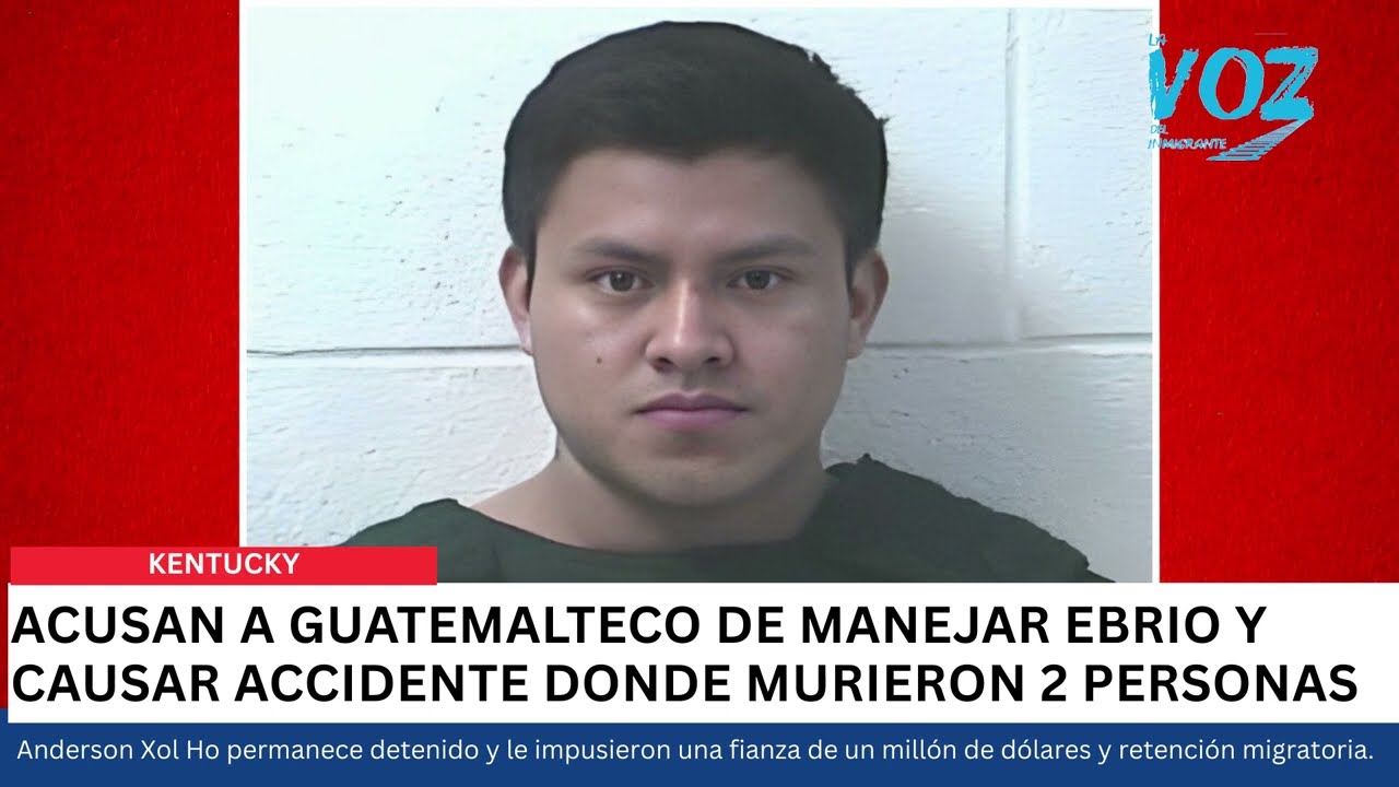 Detienen a guatemalteco por causar accidente mortal en Kentucky