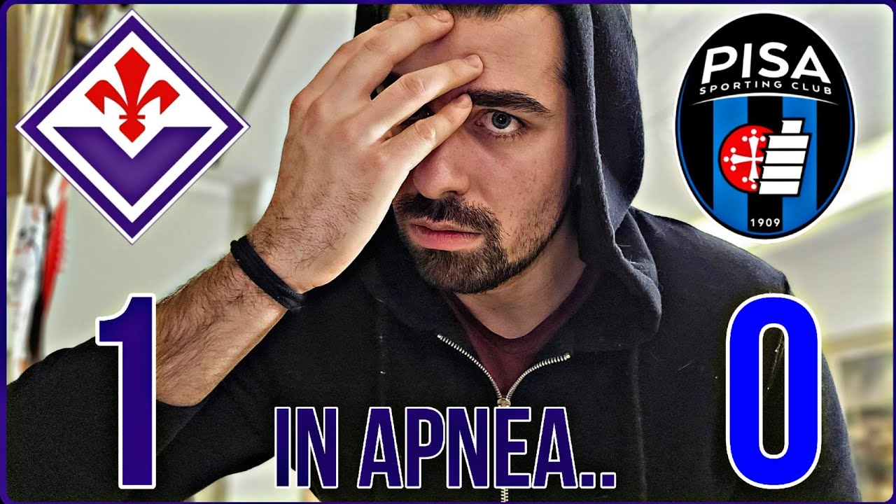FIORENTINA - PISA 1-0: UN TEMPO IN APNEA..💜⚜️