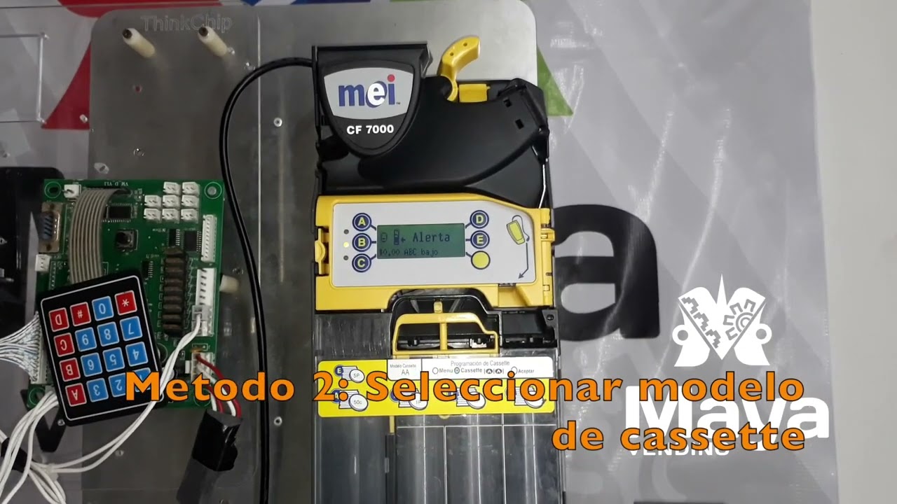 Configuracion cassette CF7000