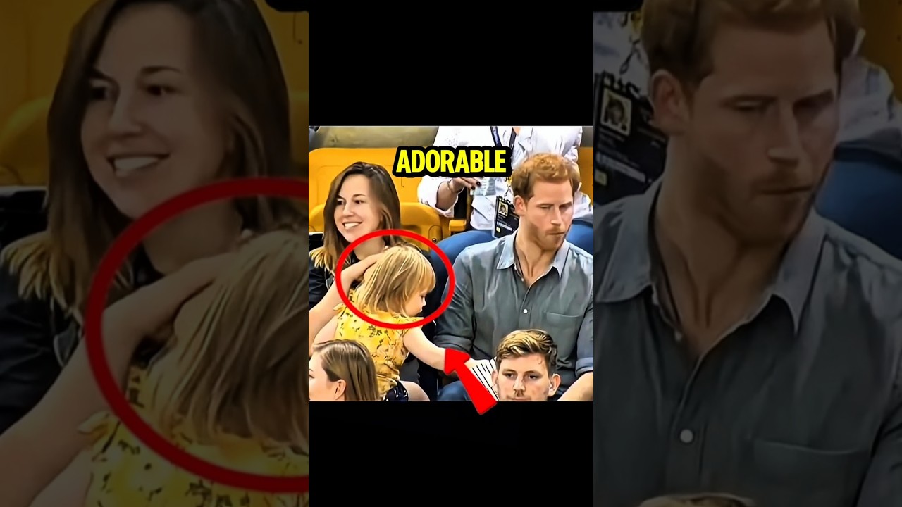Little girl sneaks popcorn from Prince Harry! 🍿😂
