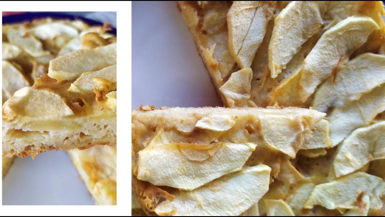 TORTA DI MELE FIT (senza zucchero, senza olio o burro)🍎🍰