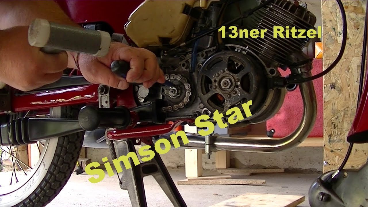 Simson Star 13 Ritzel JA oder NEIN  Test