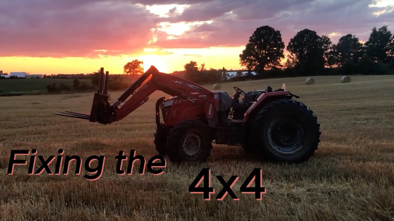 Наконец-то устанавливаю полный привод на мой трактор Massey Ferguson!