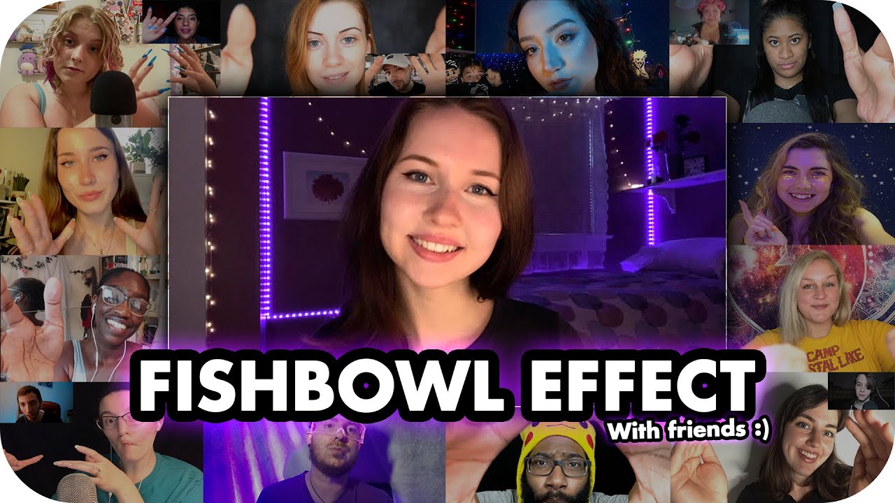 ASMR~Fishbowl Effect Inaudible Whispering Mouth Sounds Collab🐠✨ (created by @KarunaSatoriASMR)