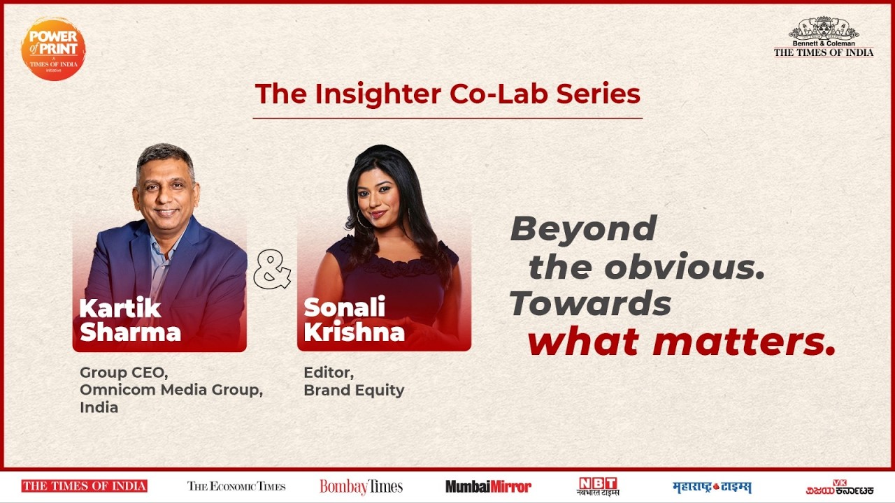 Decoding the single biggest structural shift in Media | The Insighter Co - Lab series