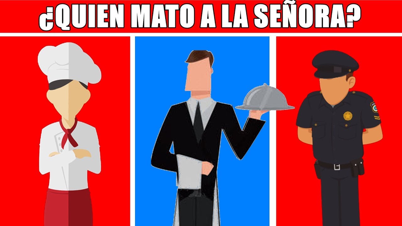 #107: QUIEN MATO A LA SEÑORA? Juegos Mentales | Acertijos Que Pondrán a Prueba Tu Mente
