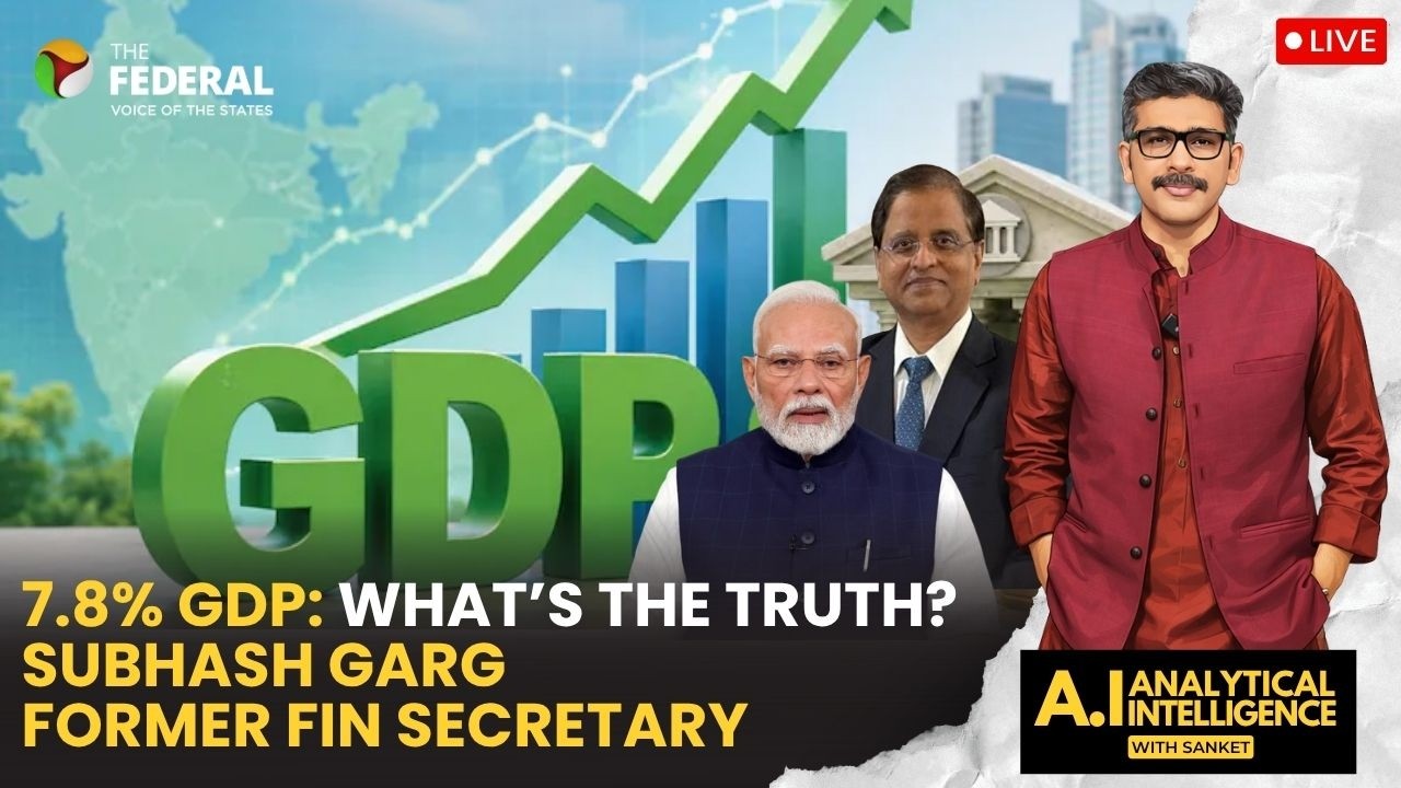 Q1 GDP at 7.8 pc. What&rsquo;s the real story? Subhash Garg explains| AiWithSanket
