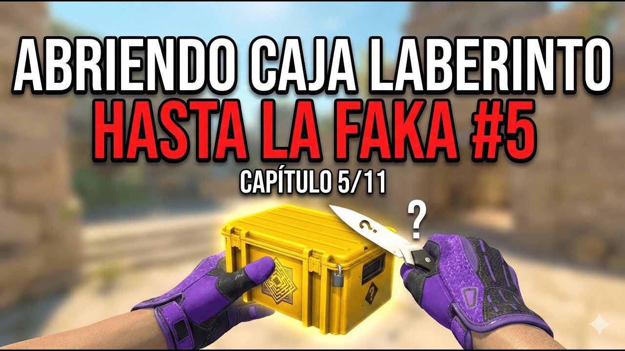 ABRIENDO LA CAJA LABERINTO HASTA FAKA #5 | GGDROP PROFIT INSANO