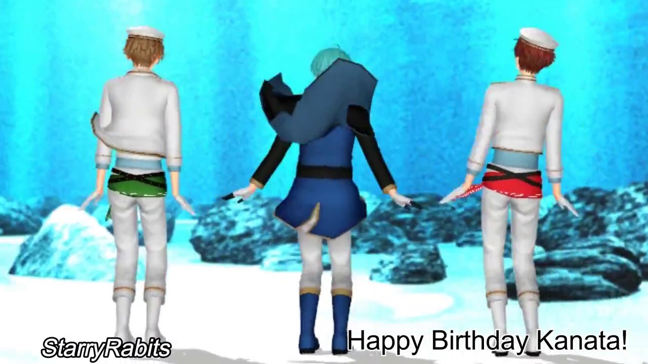 [MMD x Ensemble Stars] Let's Groove~! (Happy Birthday Kanata!)