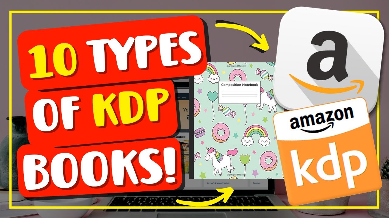 10 Types of KDP No & Low Content Books And Examples for Self Publishing on Amazon