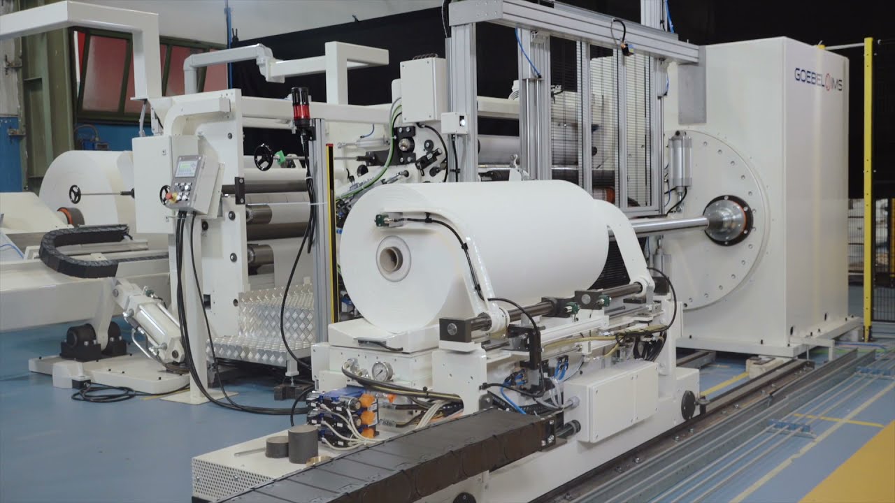 TA1: the Fully Automatic Slitter Rewinder for Thin Paper and Narrow Cuts