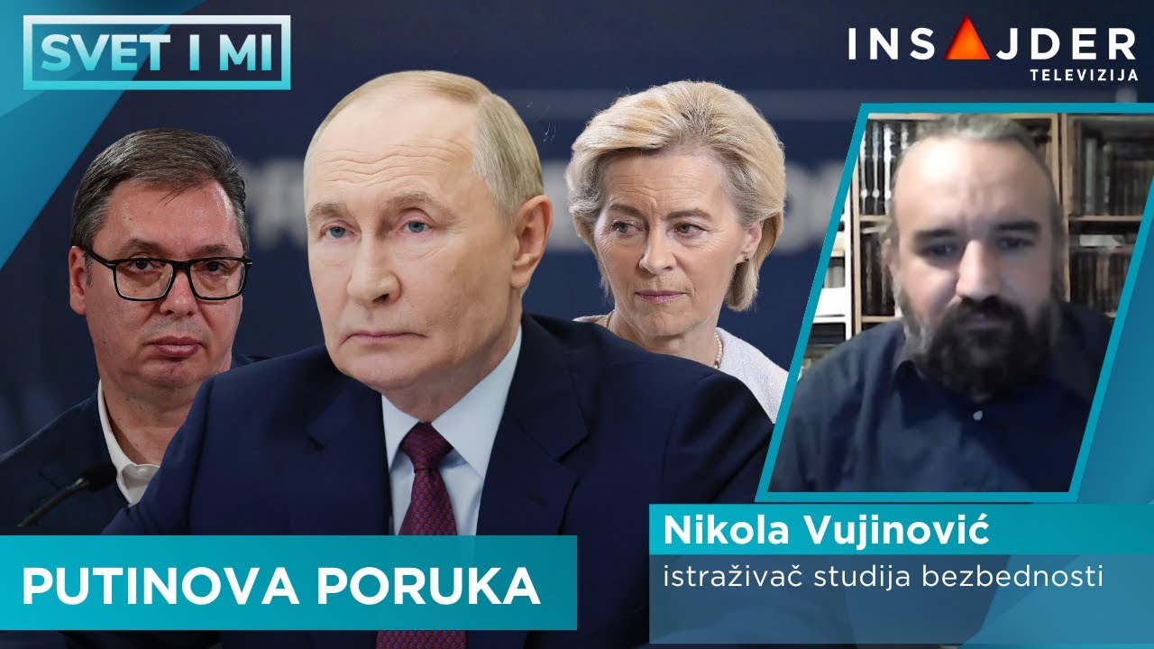 Šta je u stvari predsednik Rusije danas poručio Briselu i Beogradu