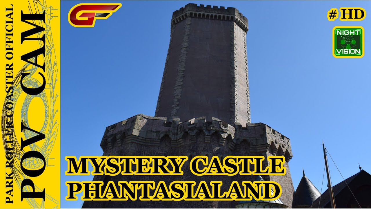 Mystery Castle - On Ride / POV CAM - Phantasialand - music parc