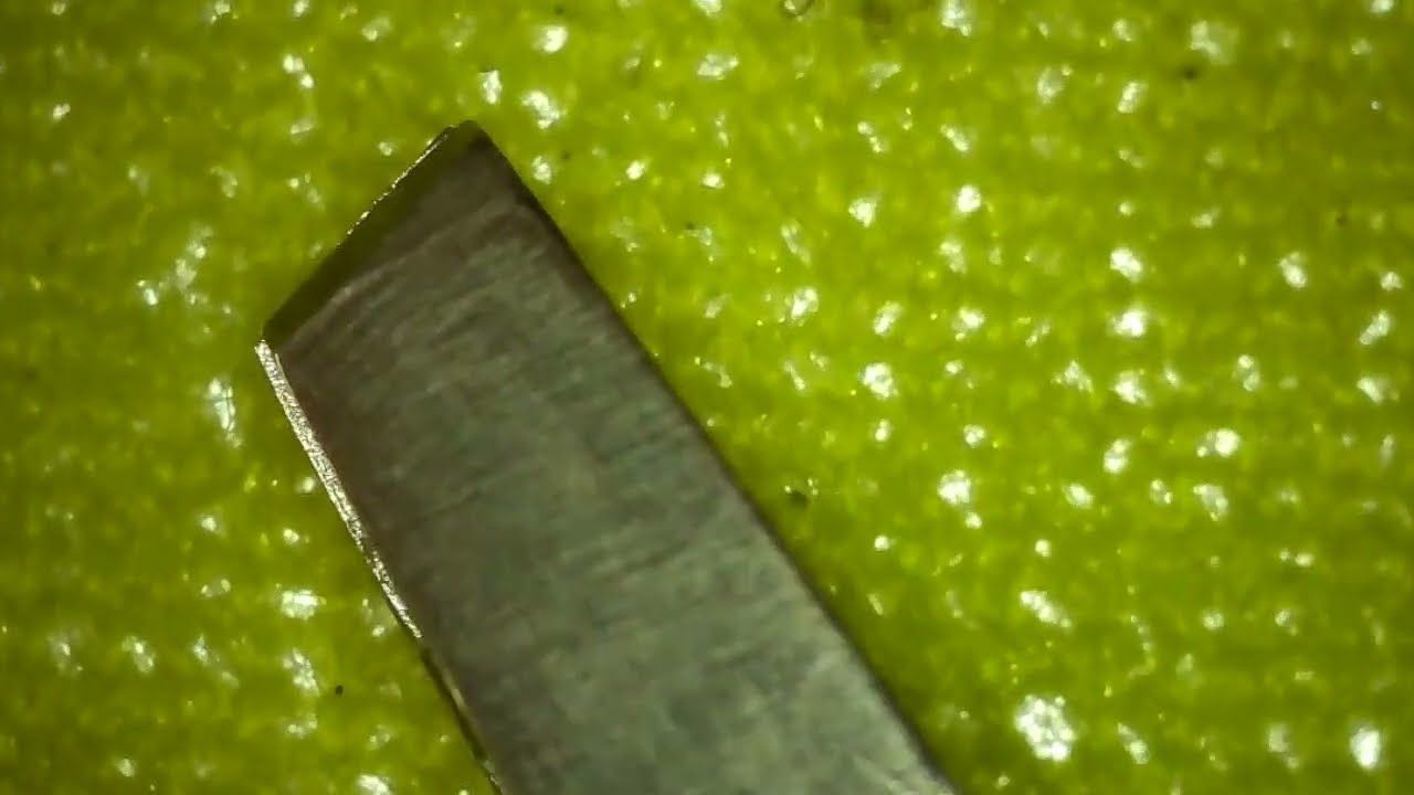 Заточка пинцета tweezers sharpening