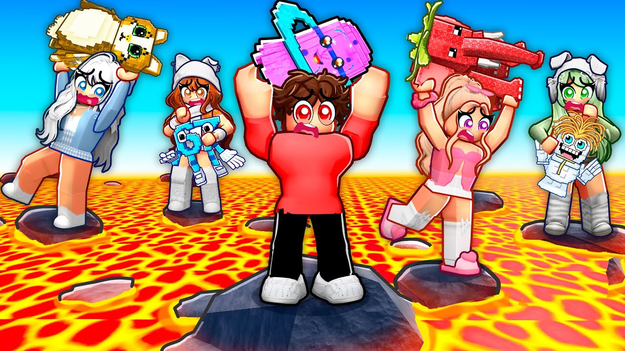 Roblox Survive Lava For Brainrots...