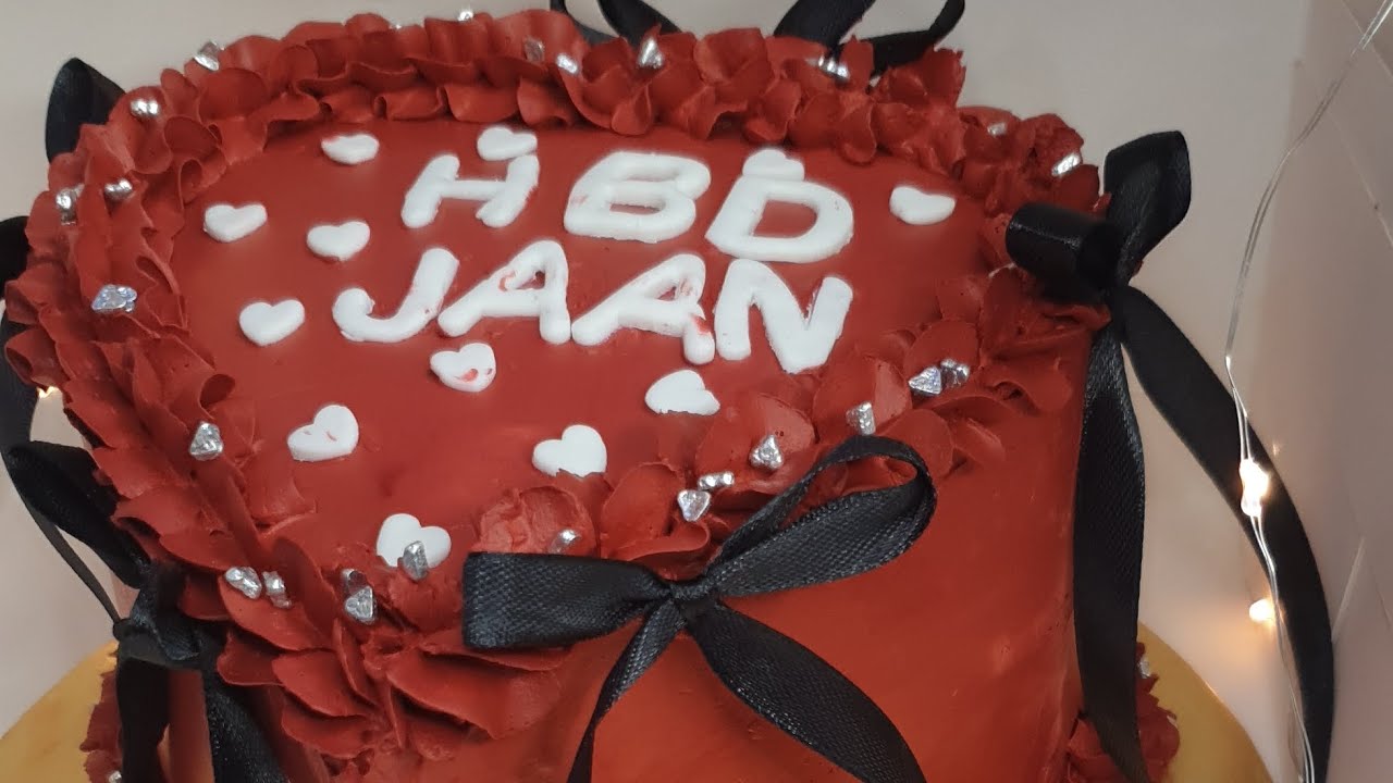 Birthday Cake Idea for Your Partner | Cute & Classy Design