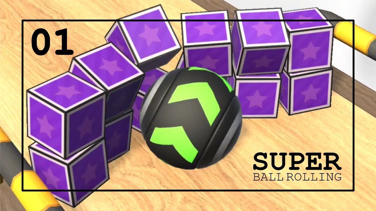 Super Ball Rolling | Gameplay Pt.01 | Level 1-10