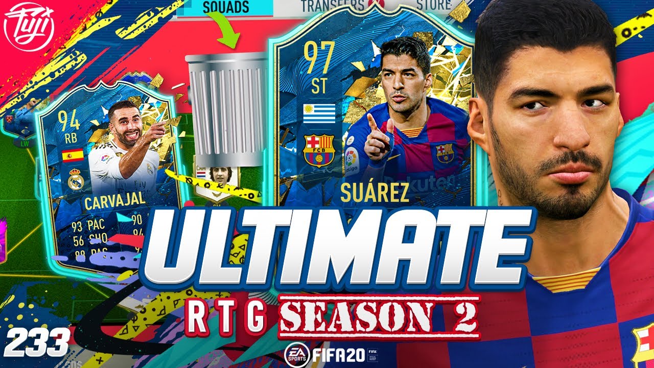 Эта карточка треснула!!! TOTS 97 Суарес! ULTIMATE RTG #233 - FIFA 20 Ultimate Team Road to Glory